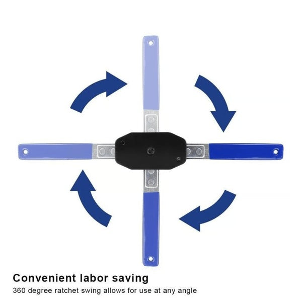 🚗 360° Rotating Ratchet Brake Caliper Tool