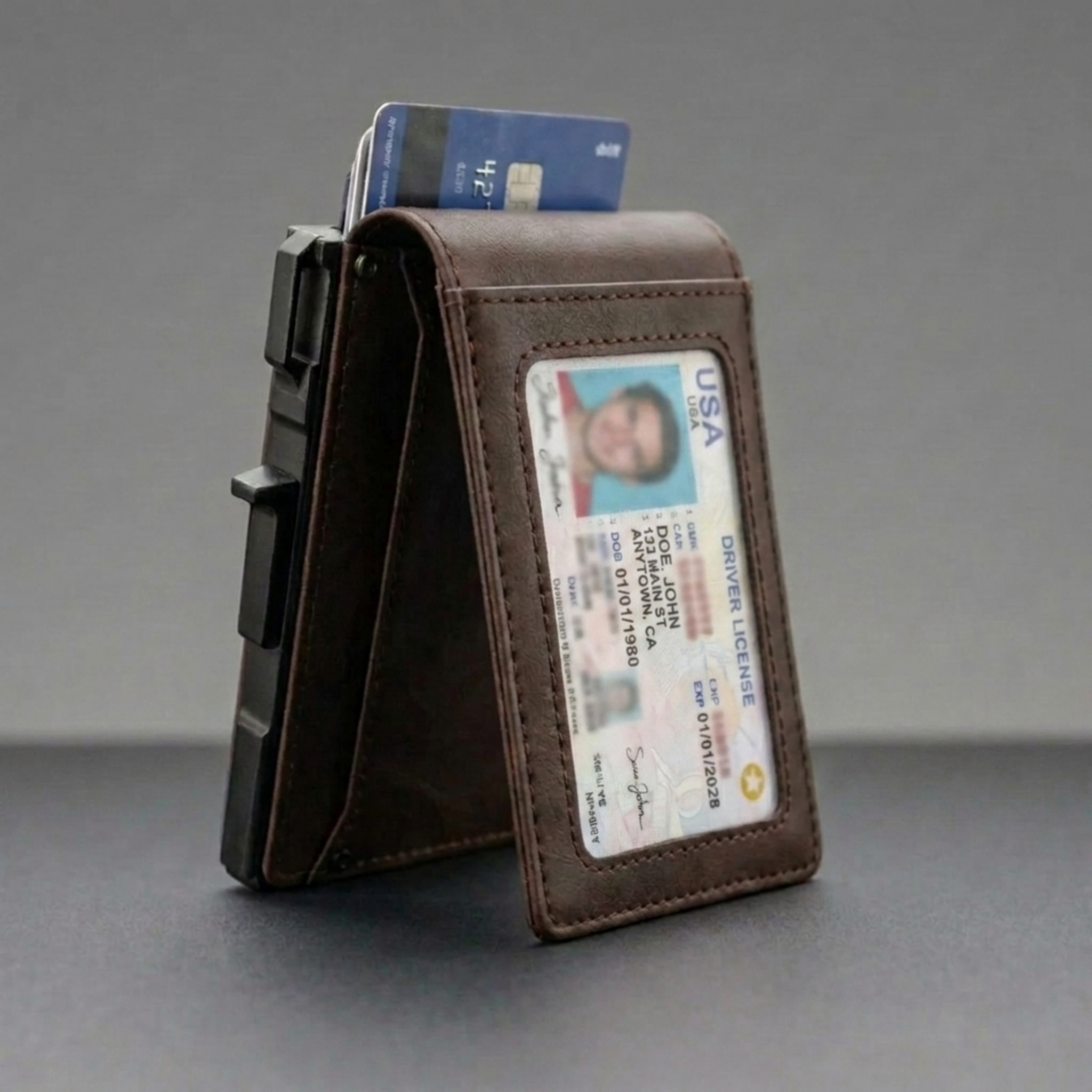 Shopnixly MagVault® Minimalist Wallet - Maximum Capacity. Minimal Footprint.
