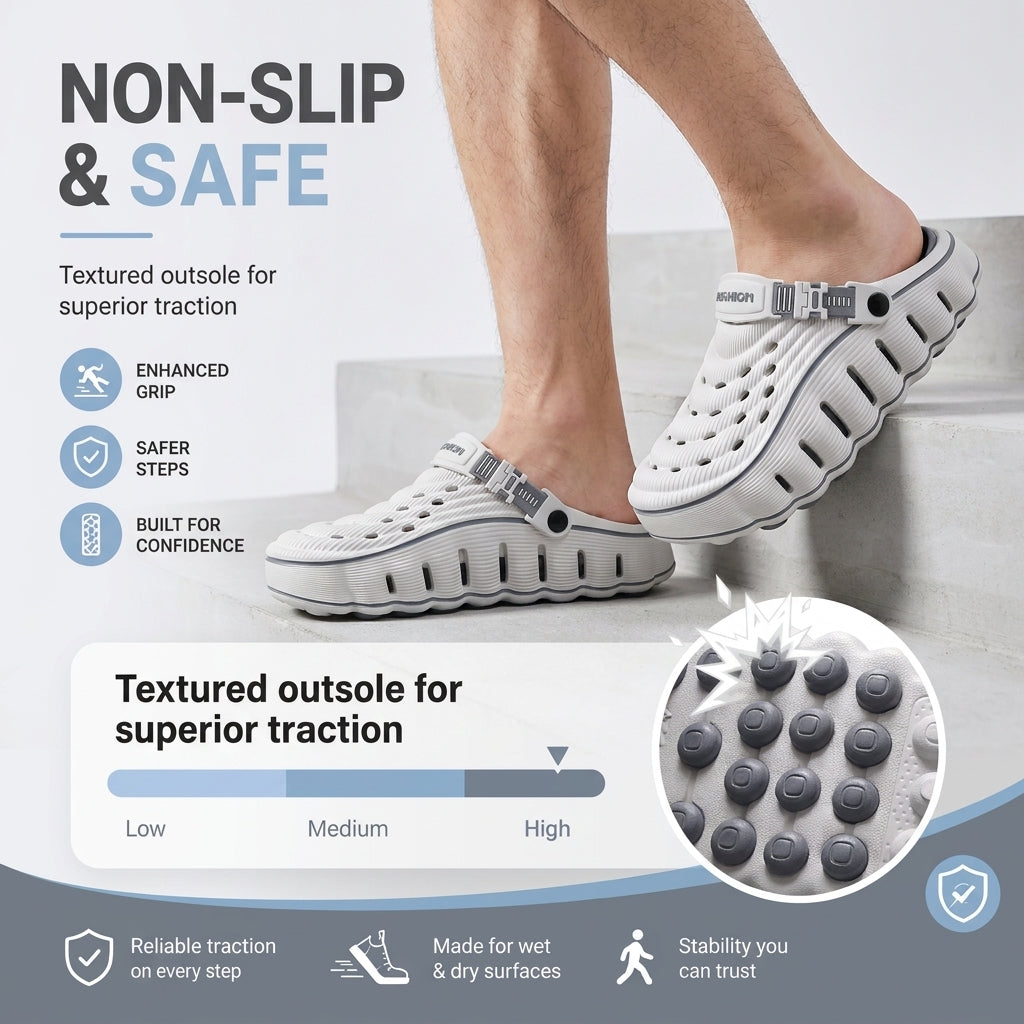 MORANTIVA™  Cloud Walk Men's Clogs