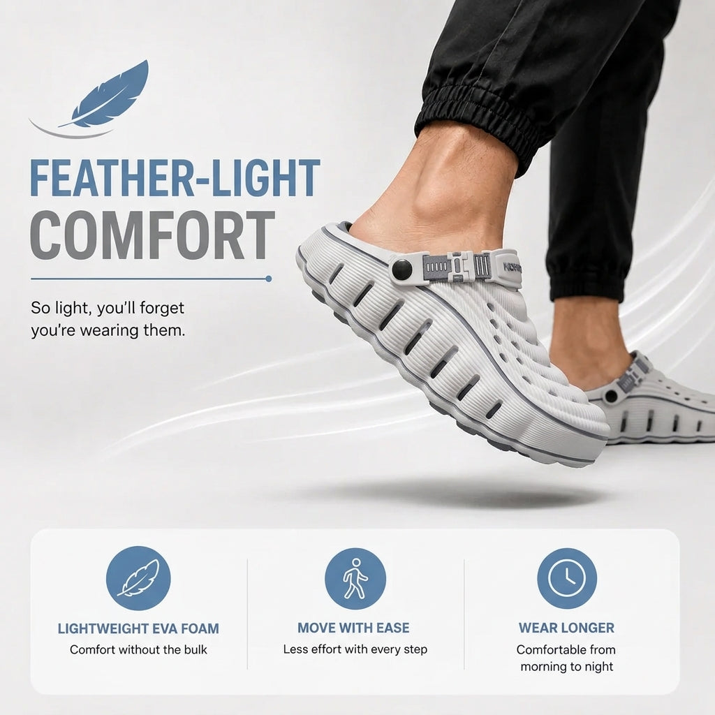 MORANTIVA™  Cloud Walk Men's Clogs