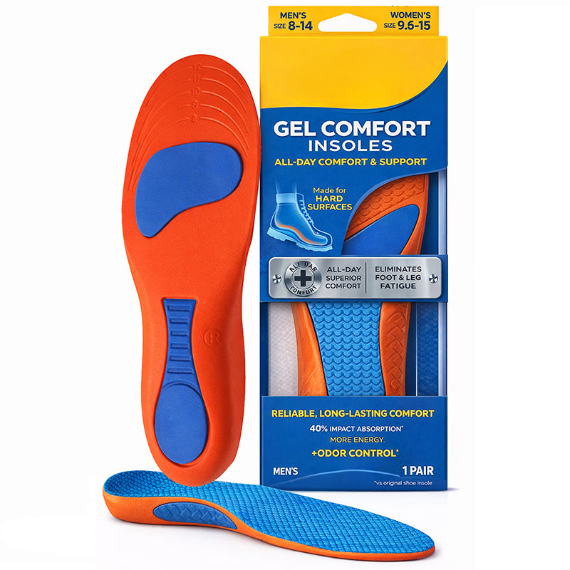 EXNORY® Comfort Core – Arch Support Insoles (Trim to Fit)
