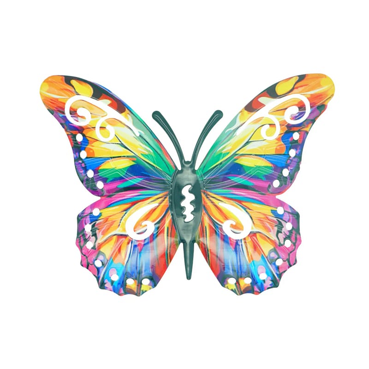 🦋Vibrant Metal Butterfly Wall Art – 4 Color Set