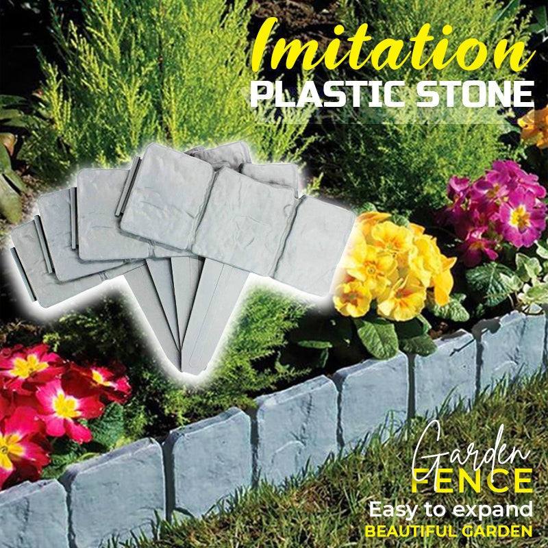 ✨ 50% OFF!🌿 Looks Real Stone💥Imitation Stone Garden Fence