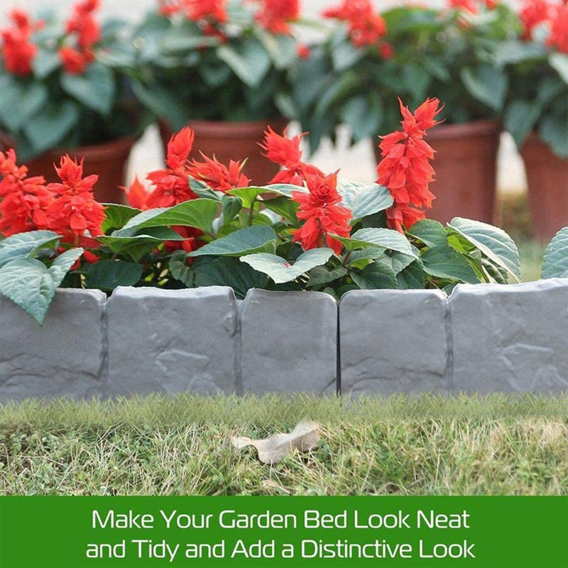 ✨ 50% OFF!🌿 Looks Real Stone💥Imitation Stone Garden Fence