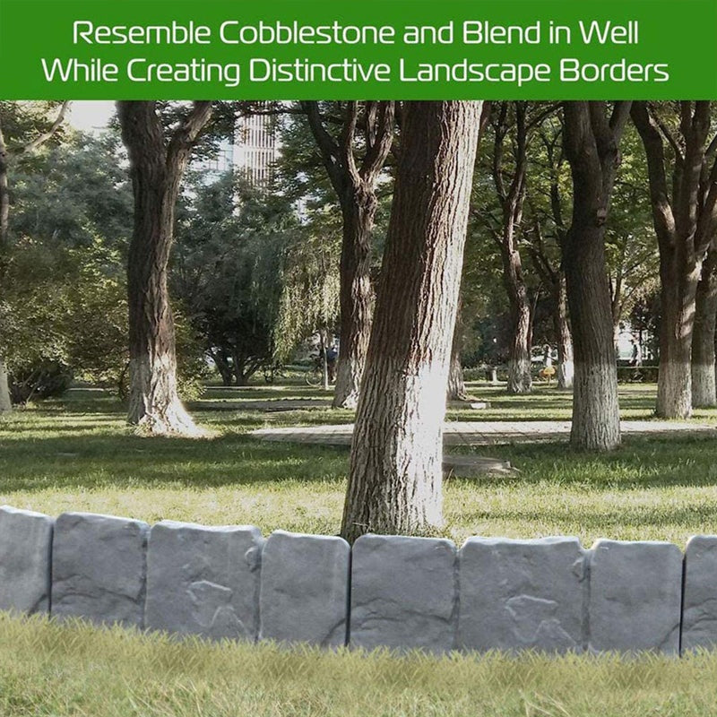 ✨ 50% OFF!🌿 Looks Real Stone💥Imitation Stone Garden Fence