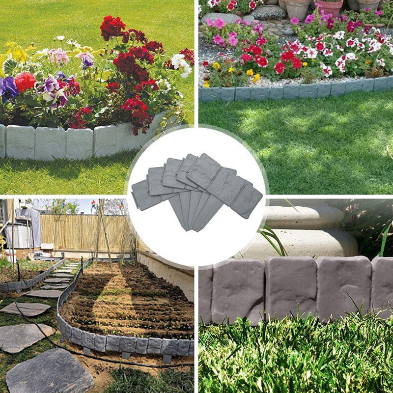✨ 50% OFF!🌿 Looks Real Stone💥Imitation Stone Garden Fence