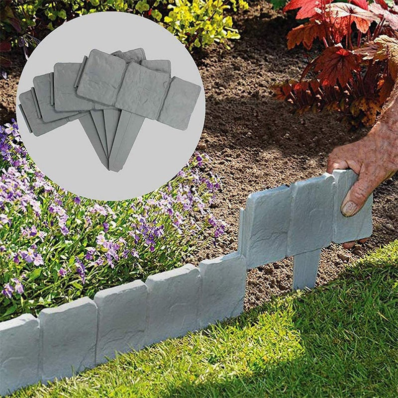✨ 50% OFF!🌿 Looks Real Stone💥Imitation Stone Garden Fence