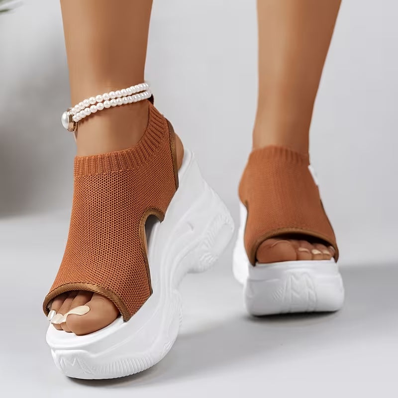 Orthopedic Comfort Sandals for Women – Thick Sole & Daily Support